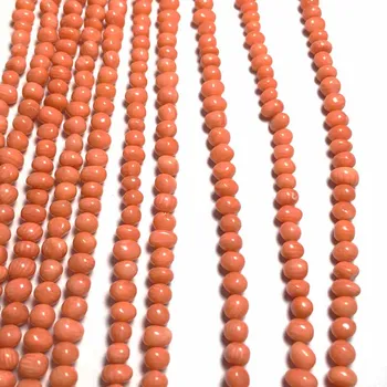 Naravni Kamen koralni kroglice Okroglo obliko svoboden kroglice izolacije kroglice za Nakit, Izdelava DIY za zapestnico, ogrlico Dodatki