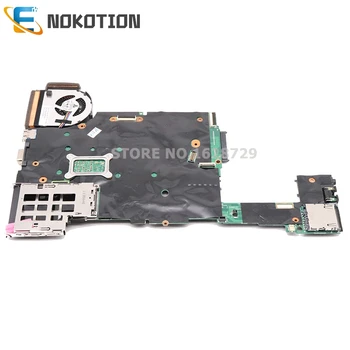 NOKOTION Za Lenovo ThinkPad X220 X220I Prenosni računalnik z matično ploščo FRU: 04Y1830 04Y1832 04Y1831 04Y1833 I7-2620M CPU DDR3