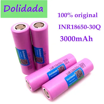 NOVIH prvotne Novo za INR 18650 baterijo 3,7 V 3000mAh INR18650 30Q li-ion Baterije za ponovno Polnjenje