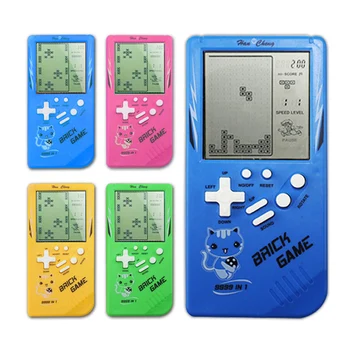 Prenosni Klasičnih Nostalgično Tetris Igre Pralni Izobraževalne Igrače, Velik Zaslon Dlančnik Pocket igre na Srečo Igralec 23 V 1 Otroštva Darilo