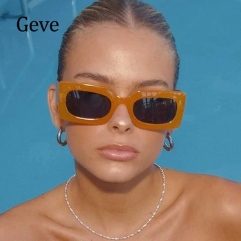 Sodobne Blagovne Znamke Kvadratnih Velika Sončna Očala Moda Velik Okvir Prevelik Sončna Očala Ženske Luksuzni Rumena Očala Odtenki Lady