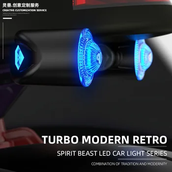 Univerzalni Retro LED Motocikel Vključite Opozorilne Luči 12V Flasher Kazalnik Blinker Zadnje luči Za Suzuki Honda, BMW, Ducati Kawasaki
