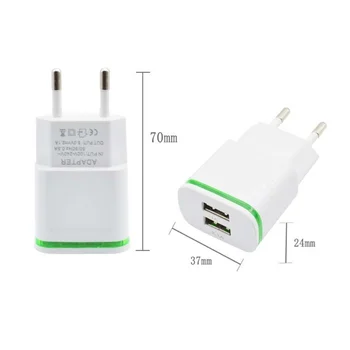 USB C 3.1 Kabel Univerzalni Polnilnik USB Potovalni Polnilnik Adapter za Samsung A51 A52 S8 S9 Motorola Moto M XT1662 Z2 Igrajo Z Z3
