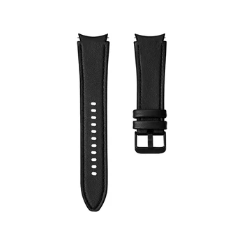 Usnje+Silikonski Moda Pazi Band Za Samsung Galaxy Watch4 40 mm 44 mm/Classic 42mm 46mm Pametno Gledati 20 MM, Trak za Zapestje Zapestnica