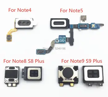 Ušesu Slušalka Zvočnik Flex Kabel Za Samsung Galaxy Note 4 5 Opomba 8 9 S8 S9 Plus Priključek za Slušalke Avdio za Popravilo nadomestni del