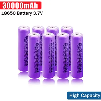 Visoka Kakovost 1-20PCS 18650 30000mah Polnilna Litijeva Baterija za Varjenje Niklja Stanja Baterije DIY Svetilko, Baterijski Paket