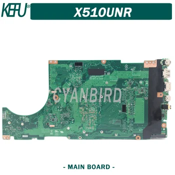 X510UNR je primerna za ASUS X510UQ X510UR S5100UR X510URR X510UQR X510UF X510UN zvezek motherboard I7-8550U 940MX/MX150/MX130