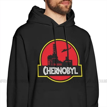 Černobilu FunnyStyle Moške Hooded Majica Smešno Bombaž Jedrsko Sevanje Moč Hoodies Original Puloverji
