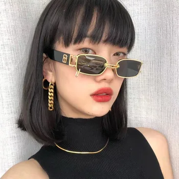 Ženska sončna Očala Retro Evropski in Ameriški korejski Vintage Moda sončna Očala Kul Moški Zvezde Istem Slogu Očala